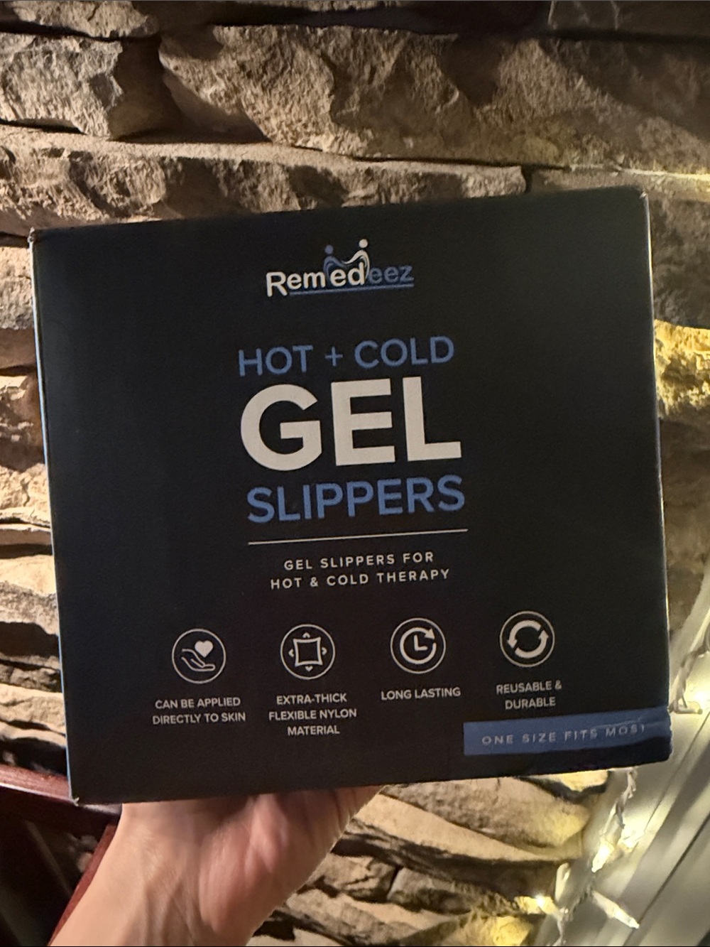 Hot + Cold Gel Slippers